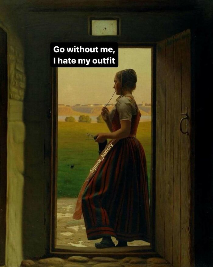 95 Hilarious Classical Art Memes That Feel Way Too Accurate For The 21st Century
