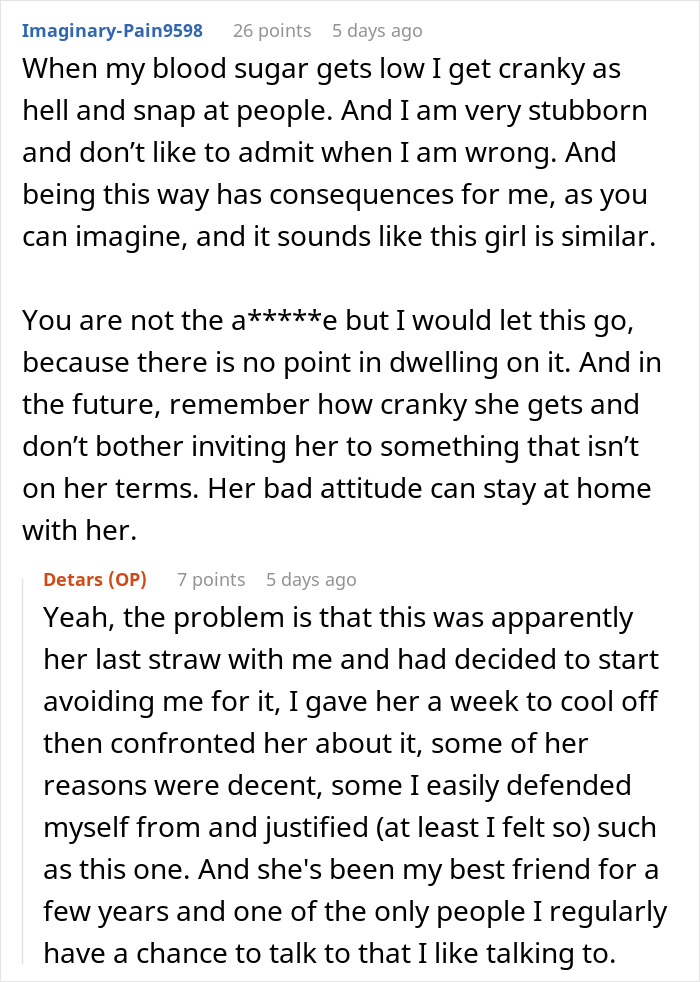 Woman Mad At Friend For Taking Her On A Walking Trip Without Warning Knowing She’s Diabetic