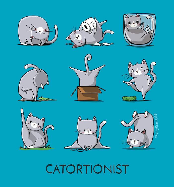 This Artist Makes Wholesome Pun Illustrations Featuring Animals And Objects (32 Pics)