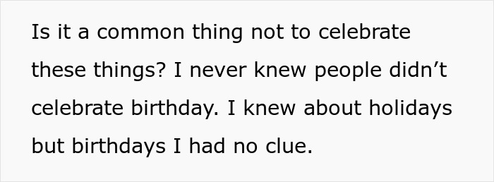 Drama Ensues When A Babysitter Got A Child A Birthday Gift In A “No Birthday” Family