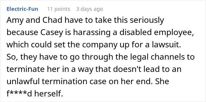 “She’s Insane”: Woman Films Her Coworker After Work To Try To Prove That She’s Not Actually Disabled “She’s Insane”: Woman Films Her Coworker After Work To Try To Prove That She’s Not Actually Disabled