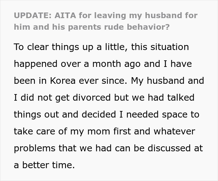 Wife Is Sick Of Husband’s And In-Laws’ Rudeness And Disregard: “I’ve Hired A Lawyer To Discuss Divorce”