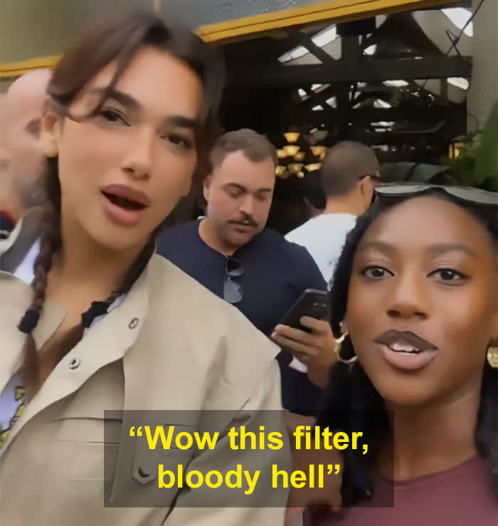Dua Lipa Left Utterly Stunned After South African Fan Uses Filter On Selfie With Her