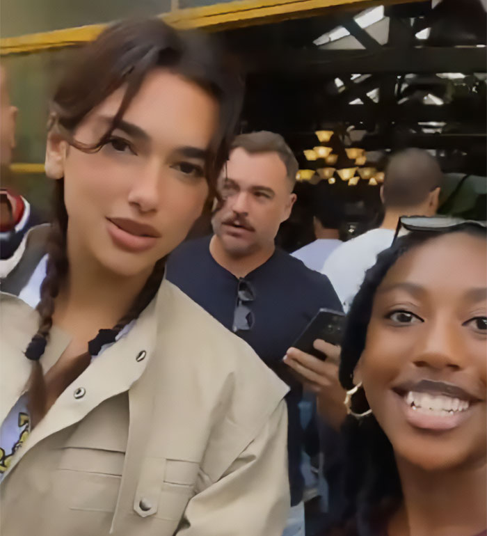 Dua Lipa Left Utterly Stunned After South African Fan Uses Filter On Selfie With Her
