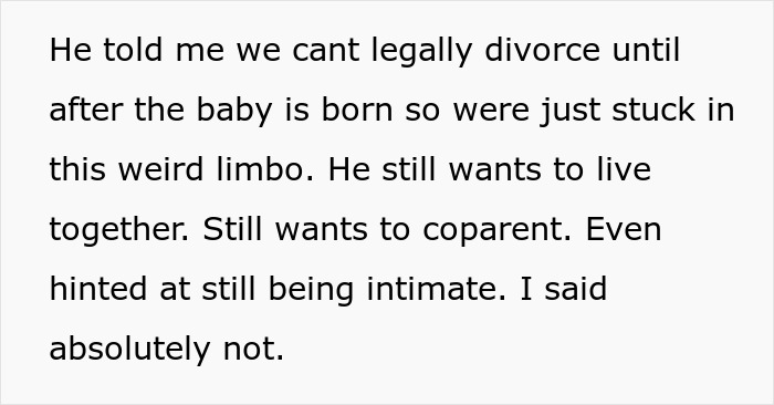 Husband Tells Pregnant Wife He Never Loved Her, Gets Mad When She Won&rsquo;t Audition To Win Him Back