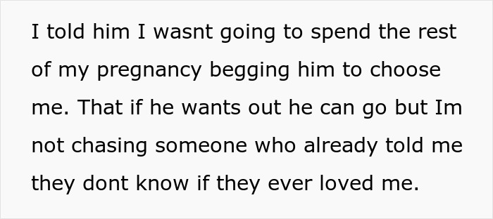 Husband Tells Pregnant Wife He Never Loved Her, Gets Mad When She Won&rsquo;t Audition To Win Him Back