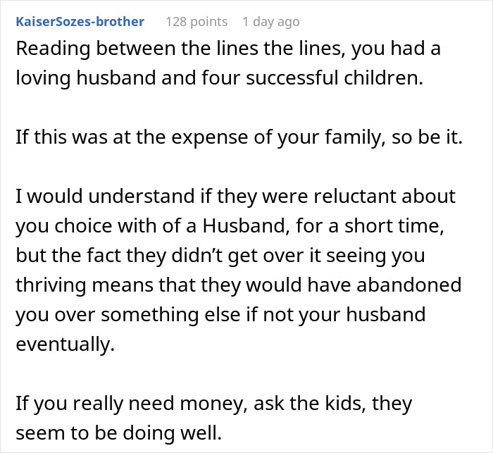 Disowned For Marrying A Mechanic, Woman Watches Rich Siblings Thrive While She Barely Survives At 55