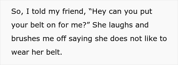 Woman Refuses To Drive Until All Friends Buckle Seat Belts, They Hold Grudge Over Ruined Road Trip Woman Refuses To Drive Until All Friends Buckle Seat Belts, They Hold Grudge Over Ruined Road Trip