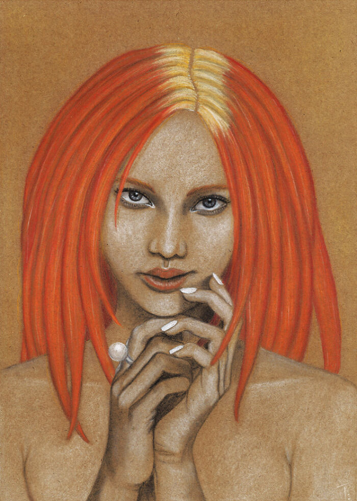 I Drew These 6 Portraits As An Homage To The Girl With A Pearl Earring