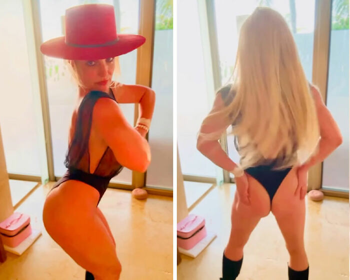 “A Shame”: Britney Spears Suffers Wardrobe Disaster In Sheer Bodysuit While Twerking To Cardi B