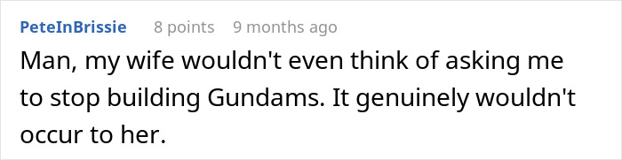 Man Plays Video Games And Buys Star Wars Figures In Secret After Wife Bans His Hobbies Man Plays Video Games And Buys Star Wars Figures In Secret After Wife Bans His Hobbies