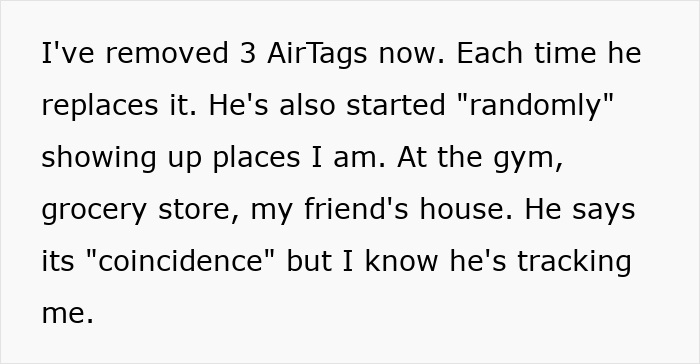 Man Upset 27YO Son Won’t Let Him Track His Car With An AirTag “For Safety” Man Upset 27YO Son Won’t Let Him Track His Car With An AirTag “For Safety”