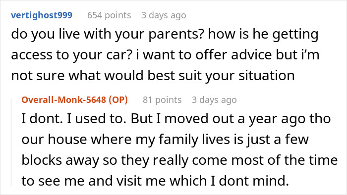 Man Upset 27YO Son Won’t Let Him Track His Car With An AirTag “For Safety” Man Upset 27YO Son Won’t Let Him Track His Car With An AirTag “For Safety”