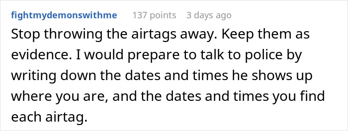 Man Upset 27YO Son Won’t Let Him Track His Car With An AirTag “For Safety” Man Upset 27YO Son Won’t Let Him Track His Car With An AirTag “For Safety”