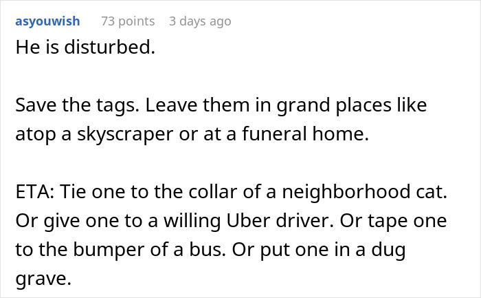 Man Upset 27YO Son Won’t Let Him Track His Car With An AirTag “For Safety” Man Upset 27YO Son Won’t Let Him Track His Car With An AirTag “For Safety”