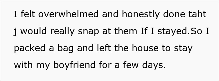 Child-Loathing Lady Flees Her Home After Her Family Tries To Force Her To Be A Free Nanny