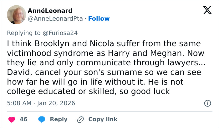 Brooklyn Beckham’s Biting Accusations Against Parents Under Fire As Fans Spot Major Contradiction Brooklyn Beckham’s Biting Accusations Against Parents Under Fire As Fans Spot Major Contradiction