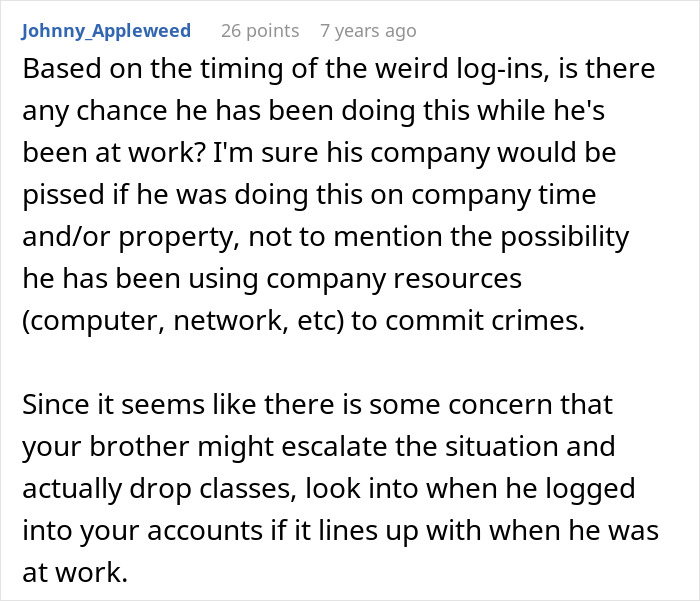 “Worst Day Of My Life”: Brother’s Stalker Tendencies Drive Woman To Lose College, Job, And Sanity