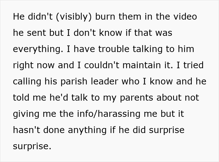 “Worst Day Of My Life”: Brother’s Stalker Tendencies Drive Woman To Lose College, Job, And Sanity