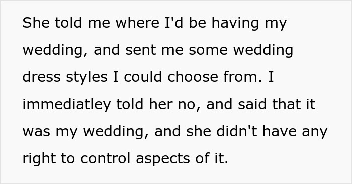 MIL Tries To Hijack Bride&rsquo;s Venue And Dress, Bride Hands Her A Reality Check Frosted With Shade