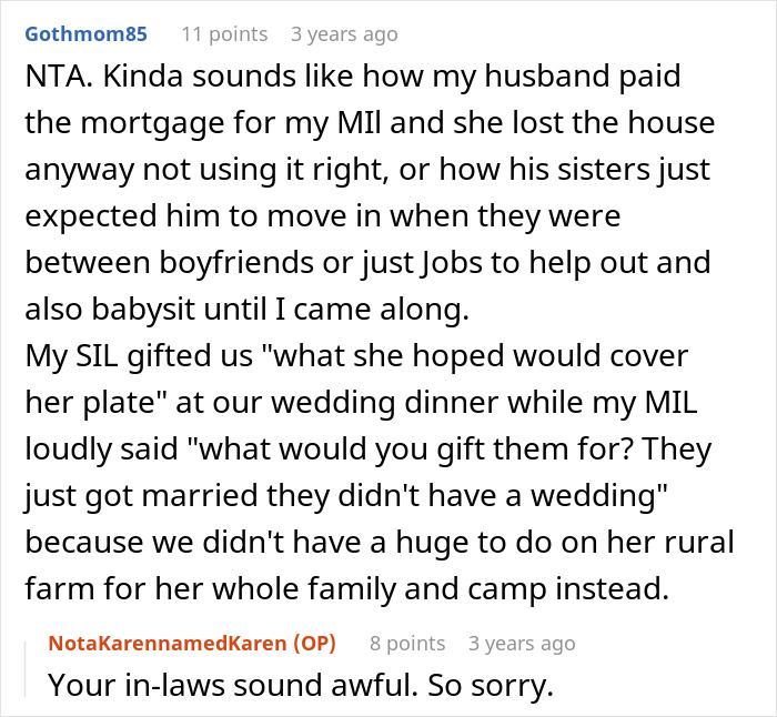 Greedy MIL Complains Son Isn&rsquo;t Generous, DIL Exposes Her Hypocrisy With 10$ Wedding Gift Throwback