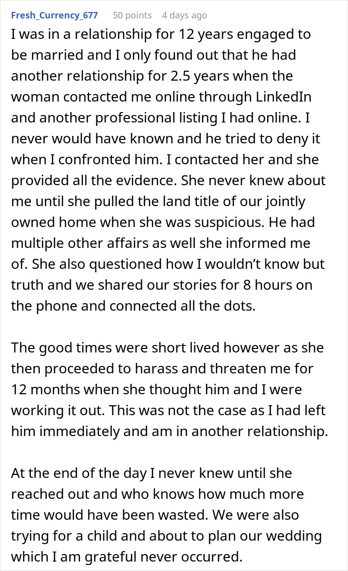 Lady Thought Her 4-Year-Old Relationship Was Perfect, Turns Out That She Was The Mistress All Along Lady Thought Her 4-Year-Old Relationship Was Perfect, Turns Out That She Was The Mistress All Along