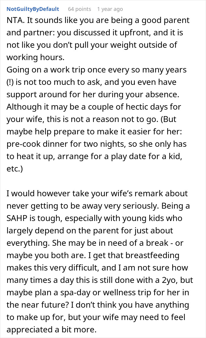 Dad Leaves For Work For 48 Hours, Wife Left Home With 3 Kids Treats It Like He Booked A Solo Vacay