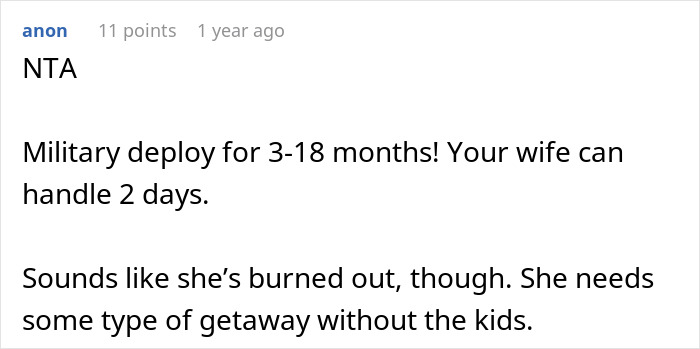 Dad Leaves For Work For 48 Hours, Wife Left Home With 3 Kids Treats It Like He Booked A Solo Vacay