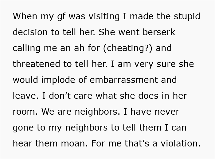 Guy Refuses To Embarrass Roommate By Telling Her He Can Hear Her Moan, Shocked When His GF Loses It