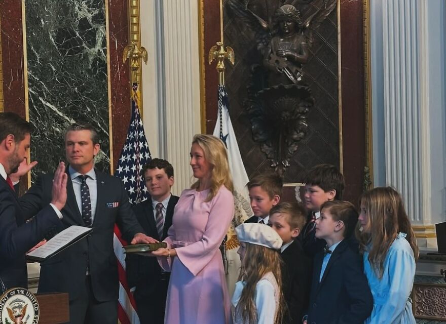 Keeping Track Of Pete Hegseth&rsquo;s Family Is No Small Matter
