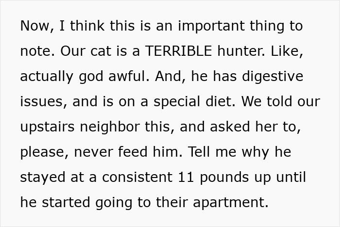 Person’s Cat Starts Disappearing For Days, Turns Out The Neighbor Has Been ‘Adopting’ Him Person’s Cat Starts Disappearing For Days, Turns Out The Neighbor Has Been ‘Adopting’ Him