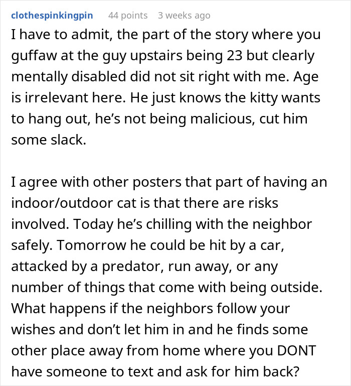 Person’s Cat Starts Disappearing For Days, Turns Out The Neighbor Has Been ‘Adopting’ Him Person’s Cat Starts Disappearing For Days, Turns Out The Neighbor Has Been ‘Adopting’ Him