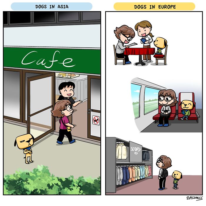 This Artist Turns Travel Culture Shock Into 37 New Comics That Are Way Too Relatable