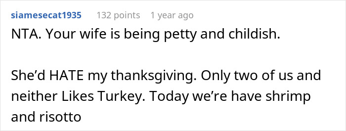 Man Goes Against Wife&rsquo;s Wishes And Cooks His Mom&rsquo;s Favorite Meal For Celebration, Drama Ensues