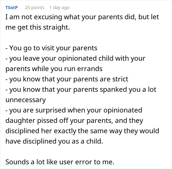 Grandparents Spank 3YO To Teach Her A Lesson, Parents Ban Them From Seeing Her Ever Again