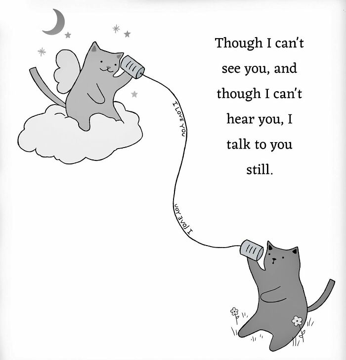 This Artist Created 65 Wholesome Cat Illustrations Full Of Subtle Humor And Cozy Vibes