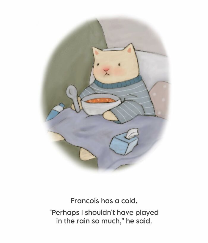 This Artist Created 65 Wholesome Cat Illustrations Full Of Subtle Humor And Cozy Vibes