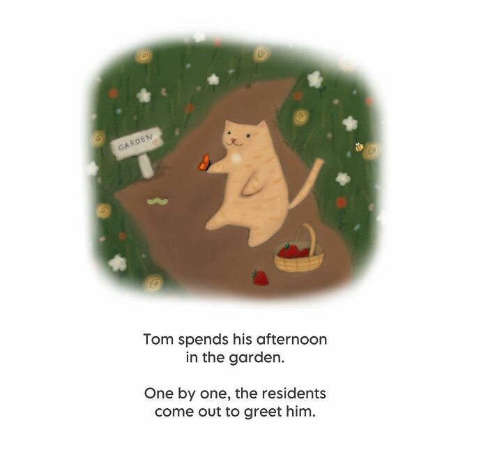 This Artist Created 65 Wholesome Cat Illustrations Full Of Subtle Humor And Cozy Vibes