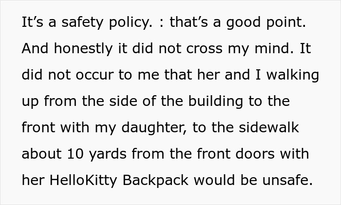School Bans Dad From Walking Daughter To Door Because Karen Mom Felt Uncomfortable