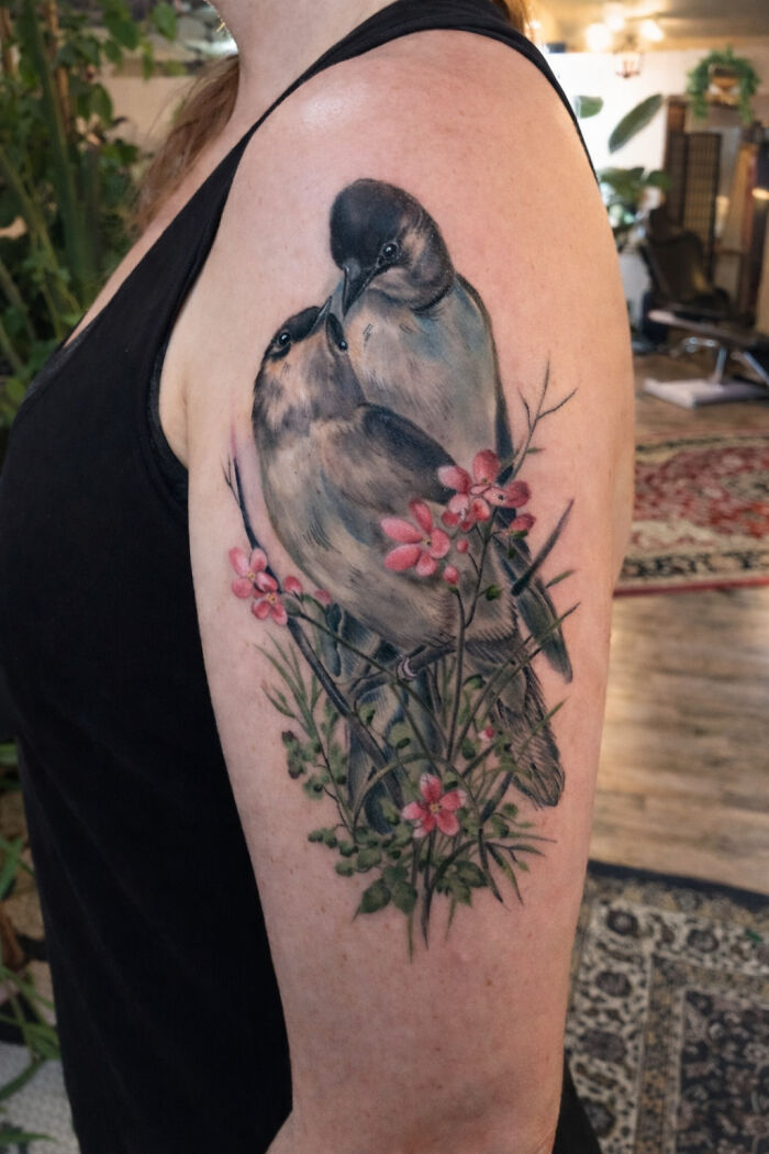 The Timeless Bird Tattoos By Tara Morgan
