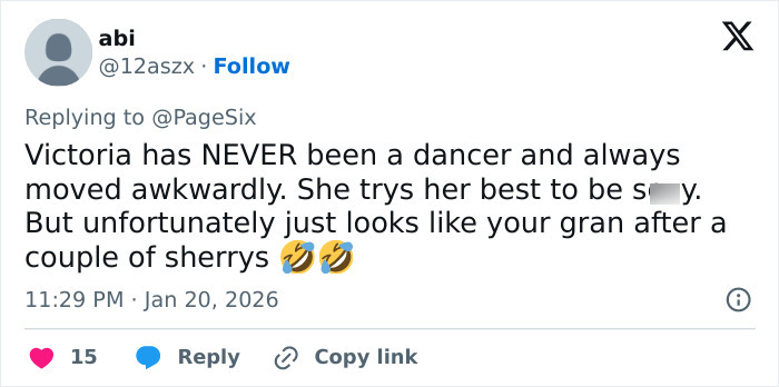 Cruz Beckham Mocks Brooklyn’s Claim Mom Victoria Danced ‘Inappropriately’ With Him At His Wedding