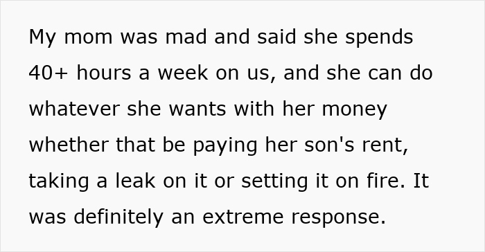 MIL Helps Couple With Childcare, Loses It After DIL Criticizes Her For Paying Her Own Son&rsquo;s Rent