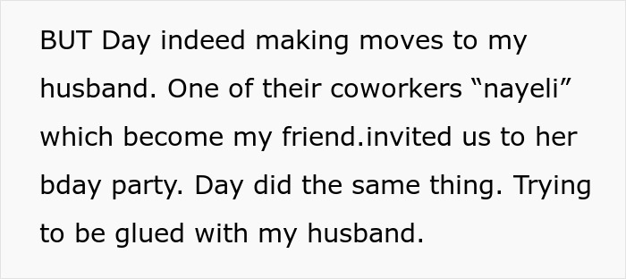 Guy&rsquo;s Relationship With Female Colleague Heads For Work-Wife Territory, Real Wife Shuts It Down