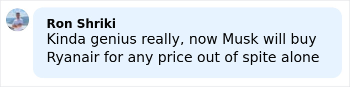 Ryanair Posts Hilariously Brutal Takedown Of Elon Musk In Response To His “Twitter Tantrum” Ryanair Posts Hilariously Brutal Takedown Of Elon Musk In Response To His “Twitter Tantrum”