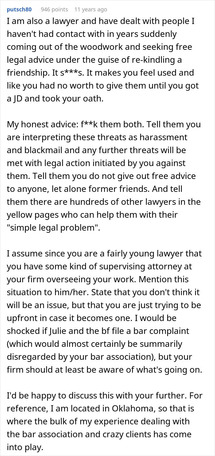 Woman Refuses To Risk Her New Career Just Because Her Friends Need Free Advice, Gets To See Their True Colors