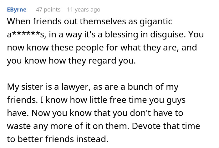 Woman Refuses To Risk Her New Career Just Because Her Friends Need Free Advice, Gets To See Their True Colors