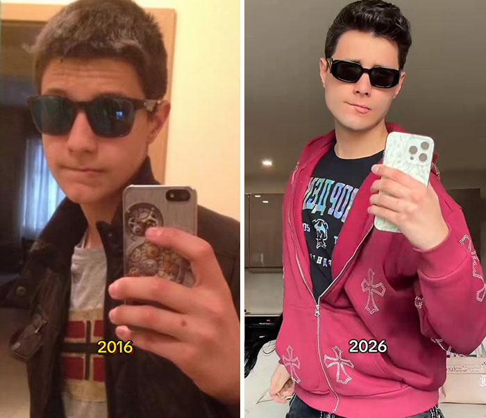 65 People Shared 2016 Vs. 2026 Photos, And Some Of Them Are Hard To Recognize