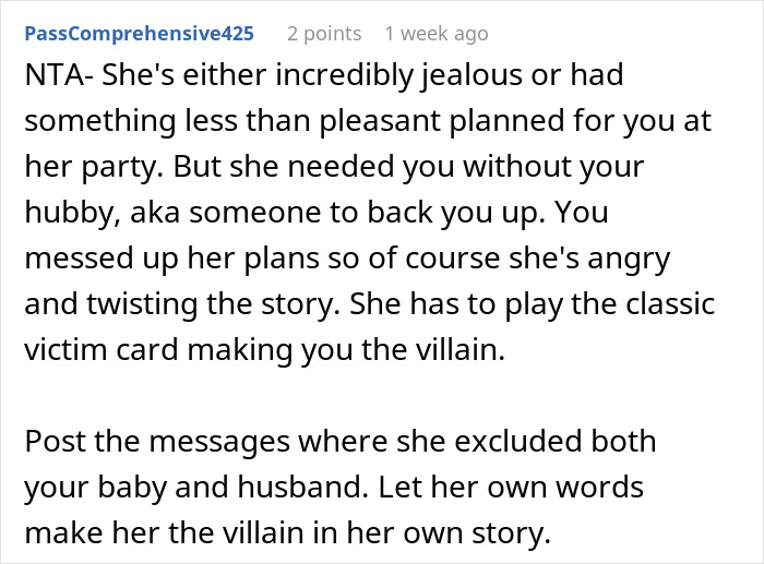 Woman Bans Only Best Friend’s Baby And Husband From Her Engagement Party, Blows Up Their Friendship Woman Bans Only Best Friend’s Baby And Husband From Her Engagement Party, Blows Up Their Friendship