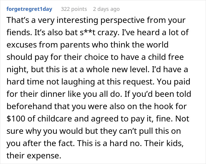 Woman Refuses To Pay For Friends’ Babysitter Because She Doesn’t Even Have Kids, Gets Dragged Woman Refuses To Pay For Friends’ Babysitter Because She Doesn’t Even Have Kids, Gets Dragged