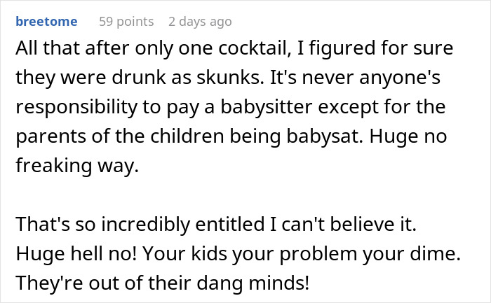 Woman Refuses To Pay For Friends’ Babysitter Because She Doesn’t Even Have Kids, Gets Dragged Woman Refuses To Pay For Friends’ Babysitter Because She Doesn’t Even Have Kids, Gets Dragged